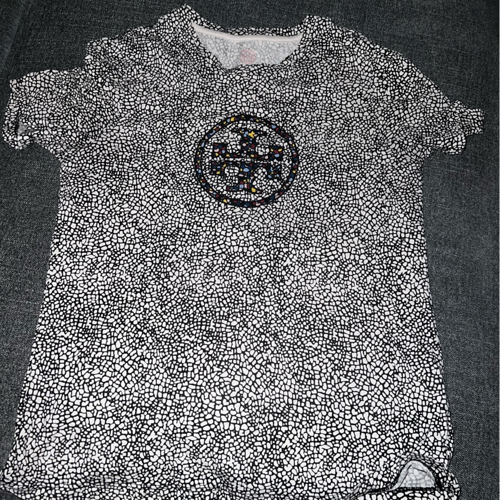Tory Burch Monochrome Mosaic Tee
